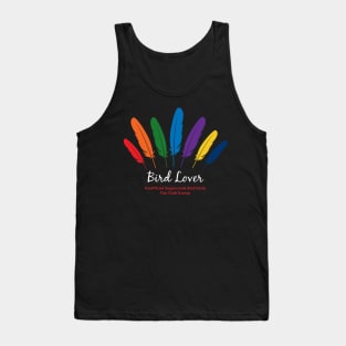 Bird Lover - white type Tank Top